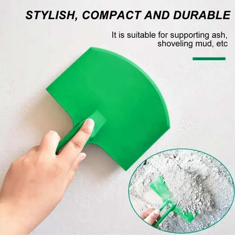 Balde curvo colher putty faca raspador spackle pintura para acabamento de drywall gesso raspagem decalques remendo ferramentas de construção novo