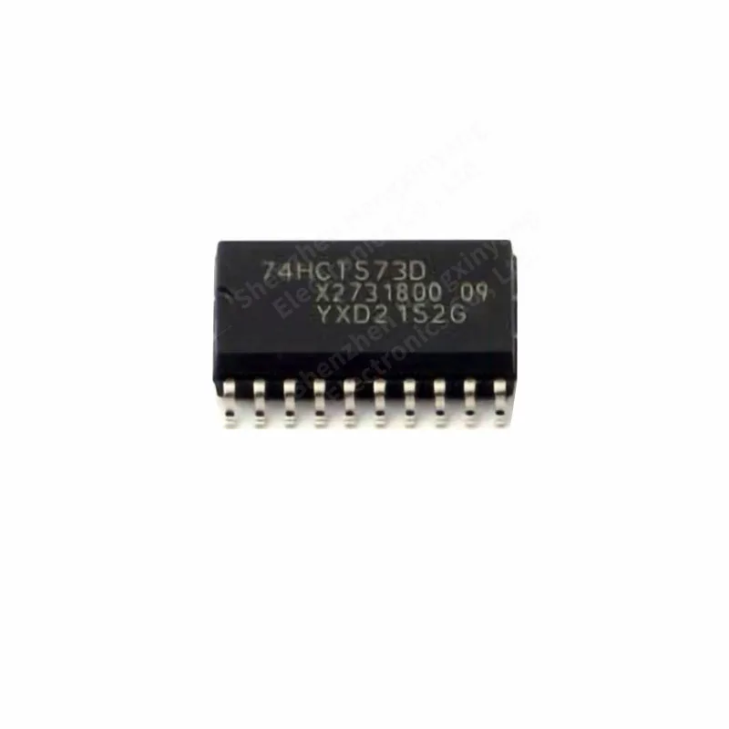 Dispositivo lógico Trava Chip, 74HCT573D,653 Pacote SOIC-20, 10pcs