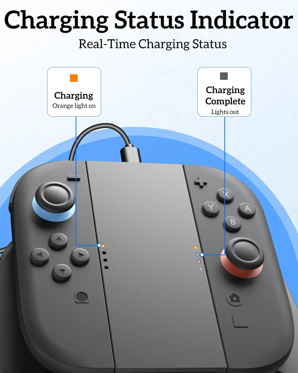 Mini Charging Grip Bracket For Switch 2 Joy-con Handle Gaming Controller Grip Magnetic Connection Charging Holder For Switch 2