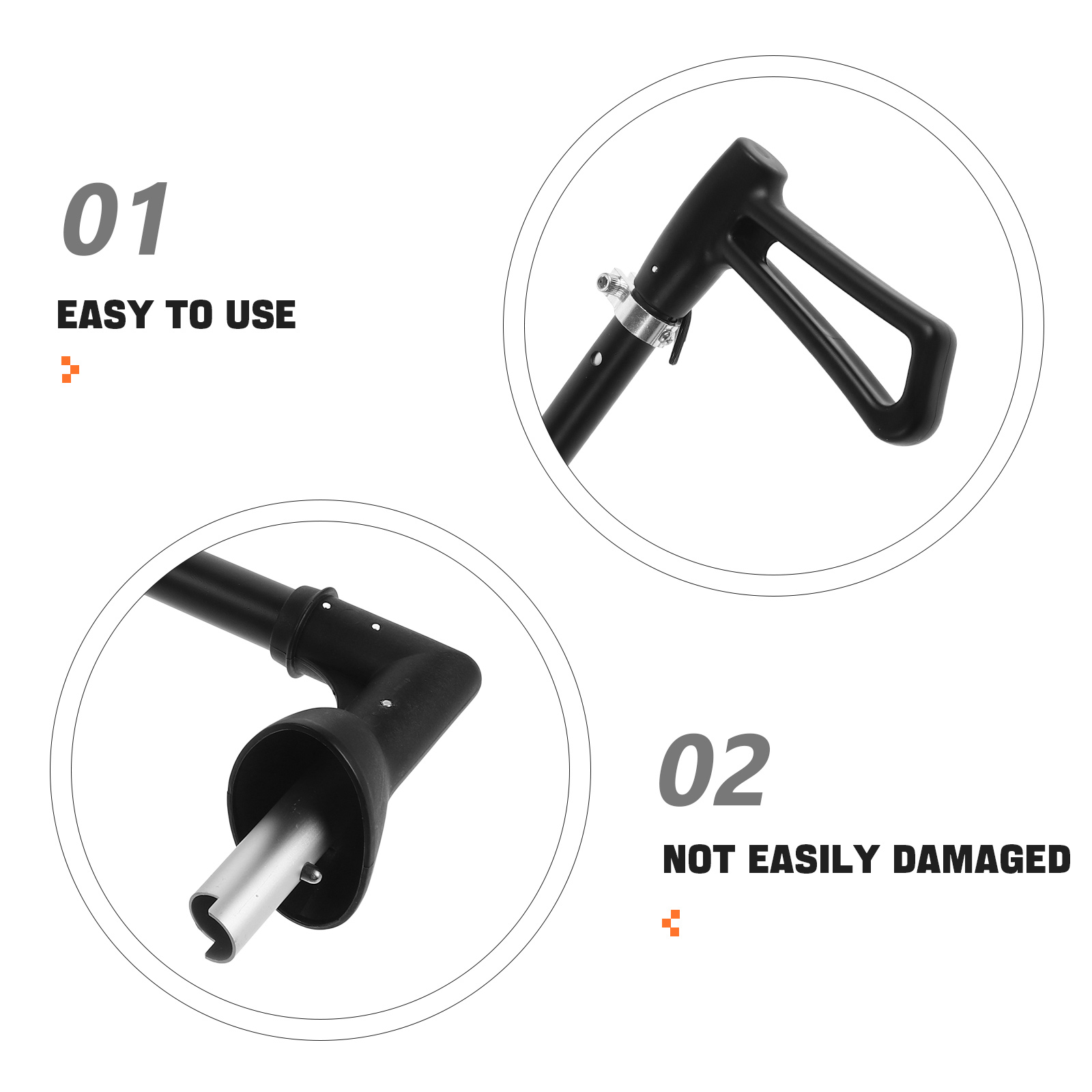 Scooter empurrador carrinho de bebê conectores carrinho alça braço para criança crianças dobrável yo push rod acessórios