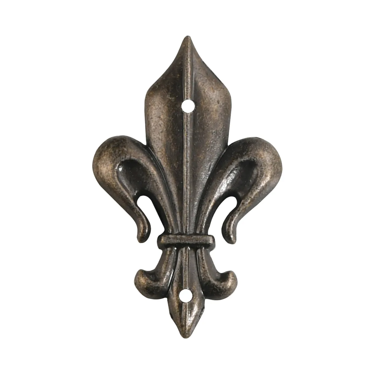 Antike Geschenkbox aus Holz, abgerundeter Eckcode, dekoratives Eisenblech, Legierungsblech, Eckenschutz