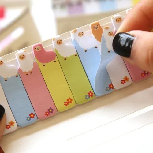 เกาหลีเครื่องเขียนการ์ตูนสัตว์น่ารักนั่ง N ครั้งวางบุคลิกภาพ Mini Note โพสต์ Sticky Notes น่ารักเครื่องเขียนอุปกรณ์