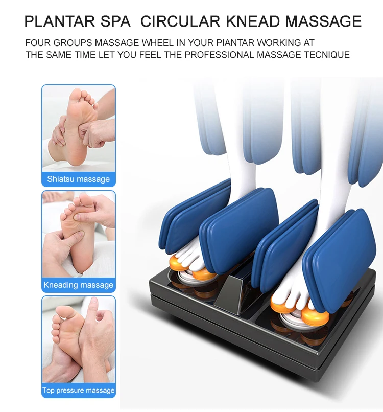 Fabrik Großhandel Hohe Qualität Günstige Liege Körperpflege Heimgebrauch Kleine Massage Stuhl Mit Bein Massage