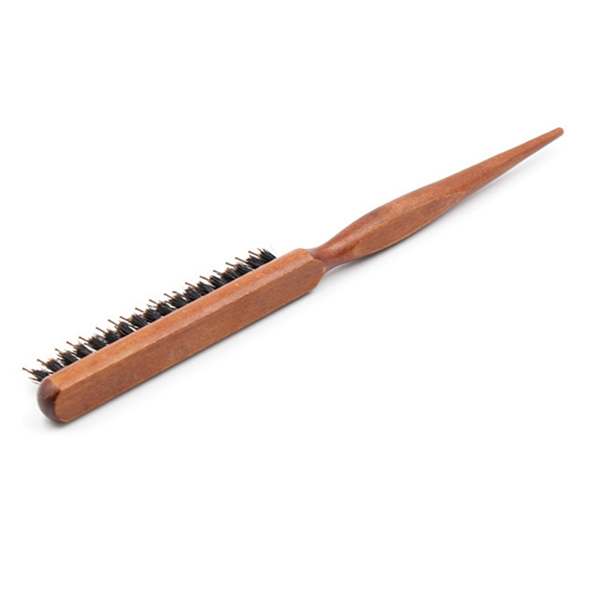A71p 3x profissional salão de beleza provocando volta escovas de cabelo madeira linha fina pente escova extensão cabeleireiro ferramentas estilo diy