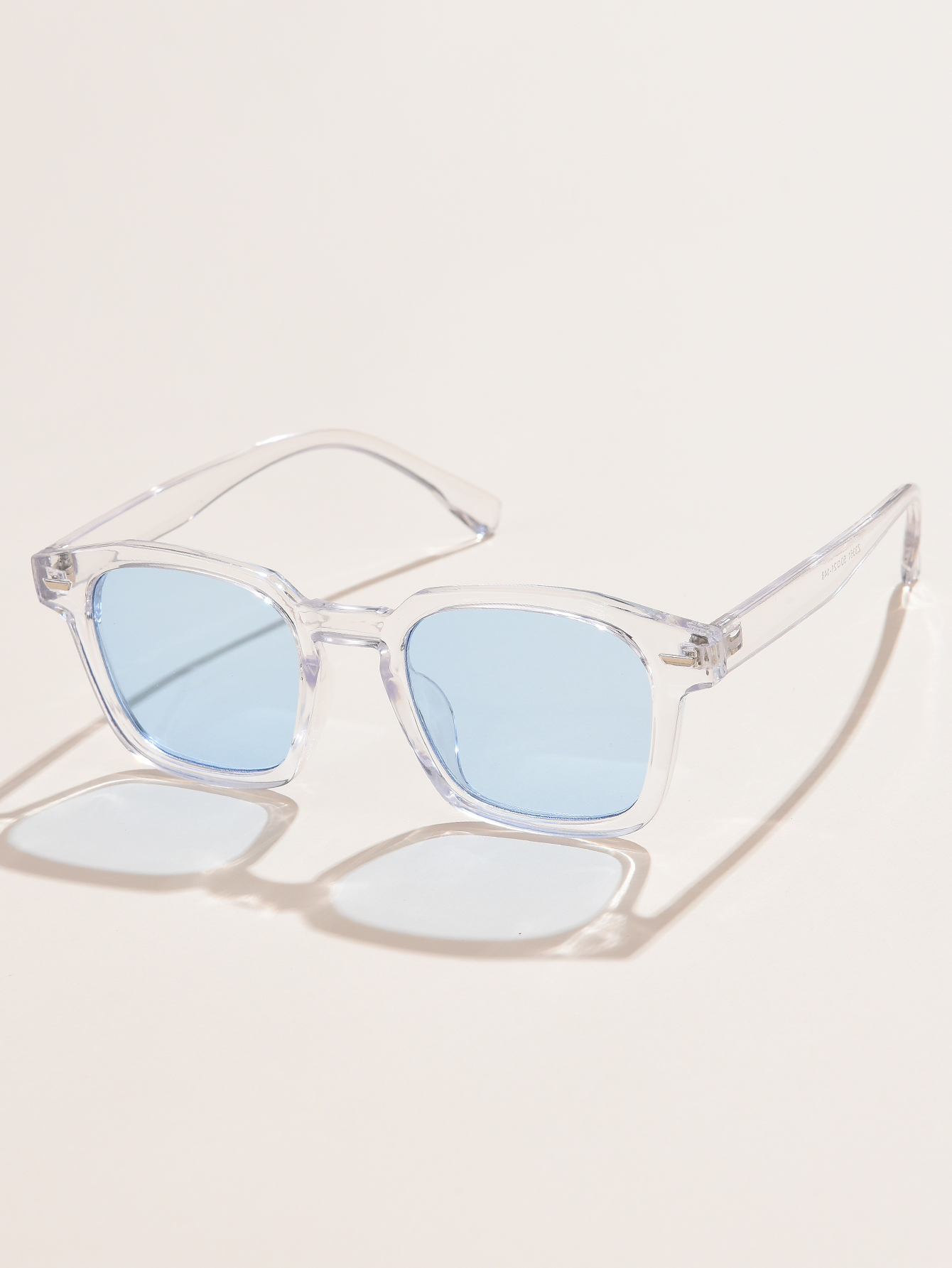 Populaire Dameszonnebrillen Trend Vintage Vierkant Frame Zwart Geel Zonnebril Mode Dames Bril