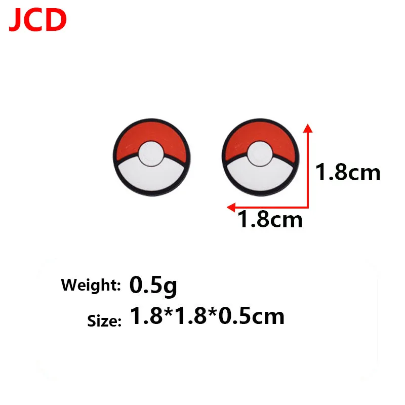 Cappucci per impugnatura per pollice in gomma siliconica da 4 pezzi per Nintendo Switch Lite OLED Joy-Con Controller Joystick Cap Enhancer