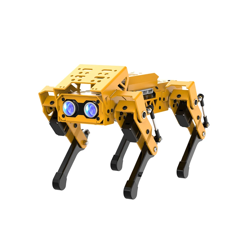 AI Robot Dog ESP32 Quadruped Visual Bionic Metal Robot For Arduino Robot DIY Kit for Python for Graphical Programmable Robot Dog