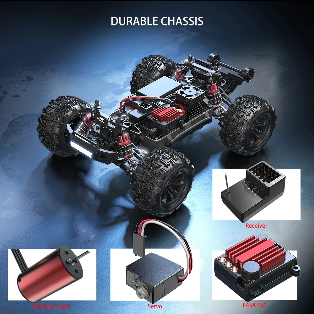 Hyper Go MJX 16207 16208 16209 16210 1/16 4WD RC รถ 70 กม./ชม.Brushless RC Racing รถรีโมทคอนโทรลรถบรรทุก Off-Road ของเล่น