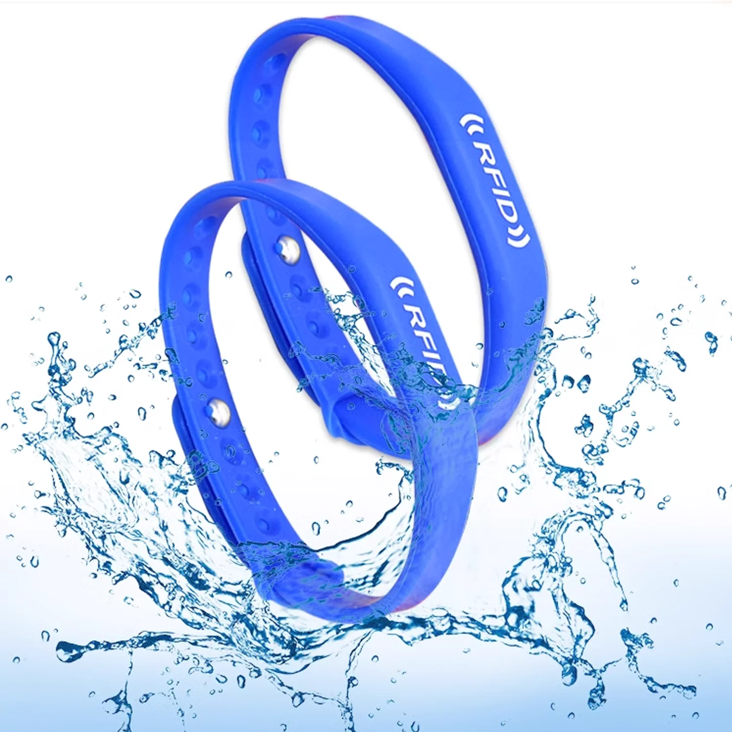 Pulsera mágica reutilizable RFID, 5/10 piezas, 13,56 Mhz, Chip inteligente CUID Gen2, 1K, S50, etiqueta clonada, NFC, ficha de copia intercambiable