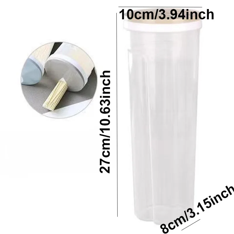 Tagliatelle sigillate Accessori da cucina Conservazione e organizzazione della cucina in plastica per uso alimentare Scatola portaoggetti per lattine divise quantitativa