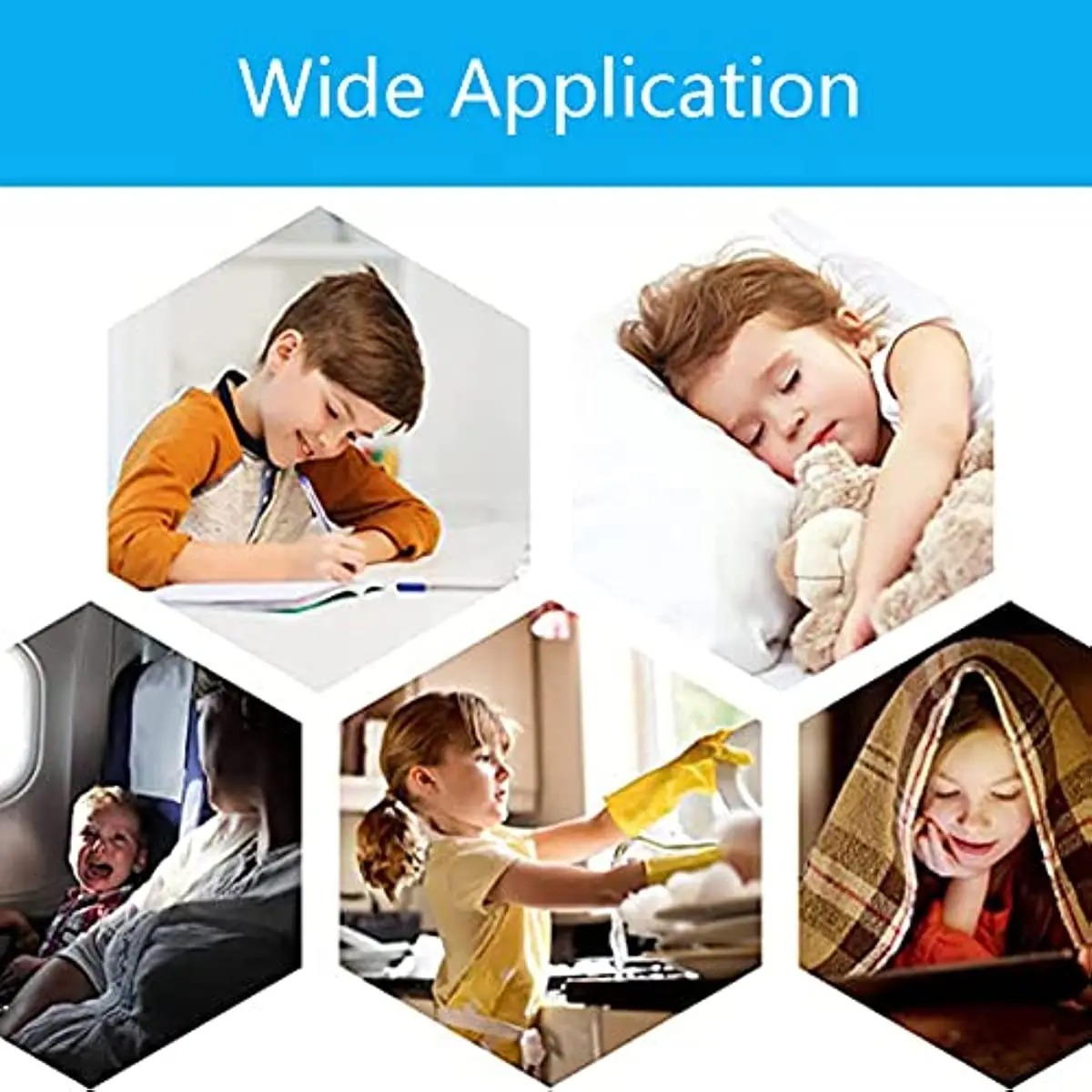 Protetor de ouvido infantil anti-ruído, protetor de ouvido para crianças, protetor de ouvido para meninos e meninas