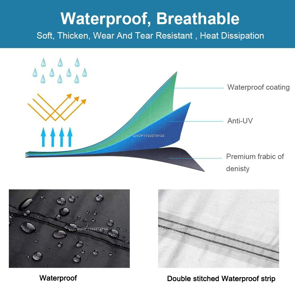 Чехол для мотоцикла, водонепроницаемый, уличный, всесезонный, пылезащитный, УФ-защитный, мотодождевик для Honda X-ADV 750 XADV