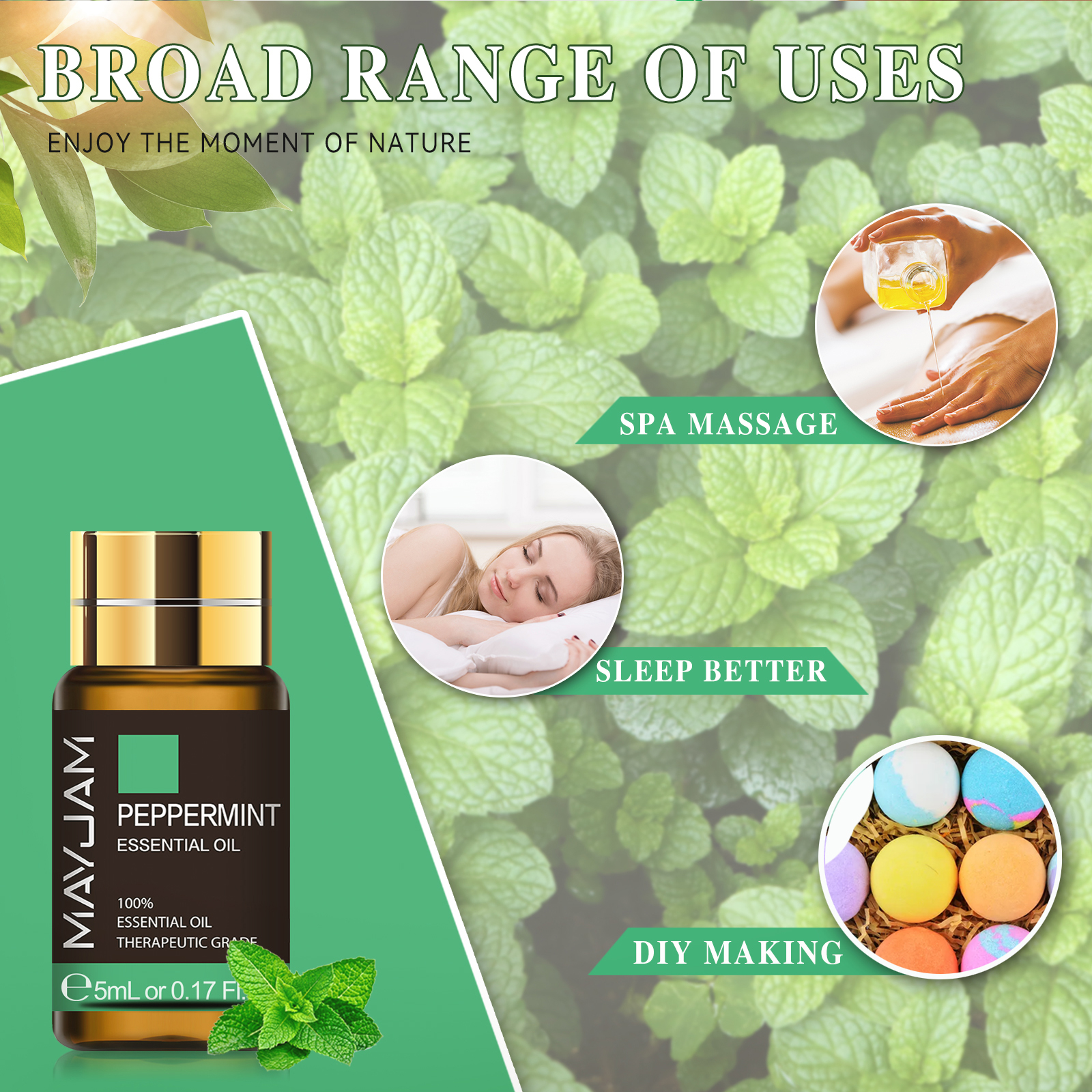 Mayjam 35 Flaschen ätherische Öle Set für Luftbe feuchter Lavendel Eukalyptus Vanille Oregano Neroli Aroma öl DIY Herstellung Kerze