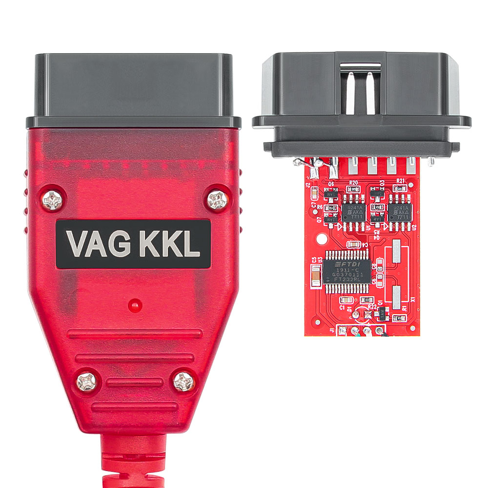 VAG 409.1 KKL 409 FTDI FT232RL Real 9241A K lijn OBD2 Obd2 Auto Diagnostic Tools Interface Kabel Voor VW/Audi/Skoda/Seat