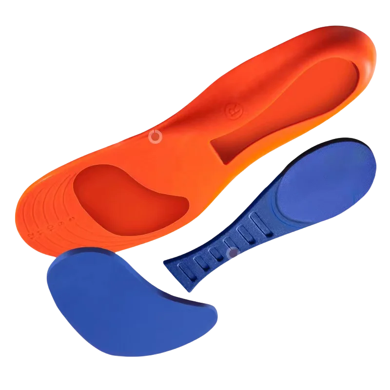 ศัลยกรรมกระดูกกีฬาความยืดหยุ่น Insoles สําหรับรองเท้า Unisex เทคโนโลยี Shock Absorption Breathable Running Insoles