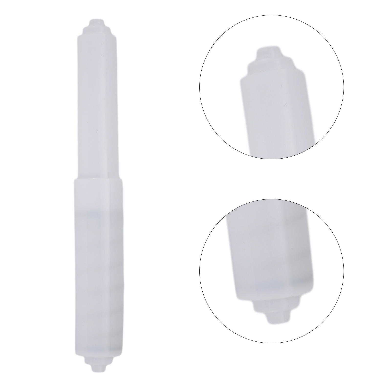1/3PCS Ersatz Wc Rollen Papier Welle Weiß Kunststoff Wc Rollen Halter Roller Spindel Einsatz Frühling Für bad Zubehör