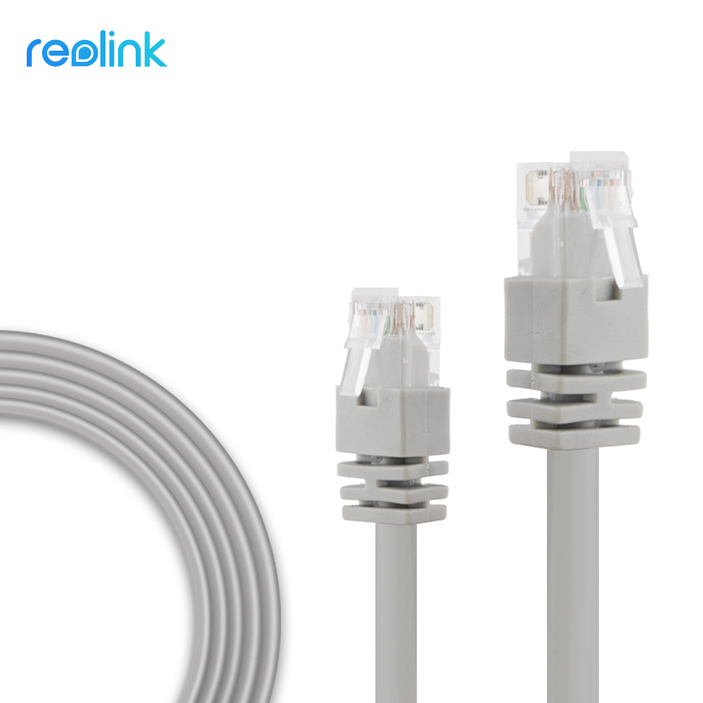 Reolink 18m/30m Netzwerk-Ethernet-Kabel mit dem rj45-Anschluss für Reolink Poe IP-Kameras