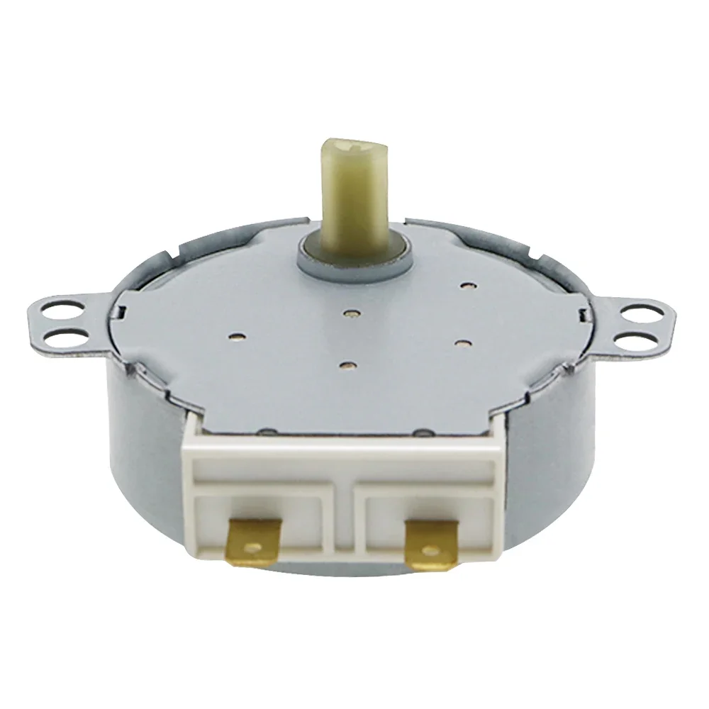 2 unids/lote AC 220-240V 4W 6RPM 48mm Micro Motor síncrono para soplador de aire caliente 50/60Hz CW/CCW TYJ50-8A7 Motor de bandeja para horno microondas