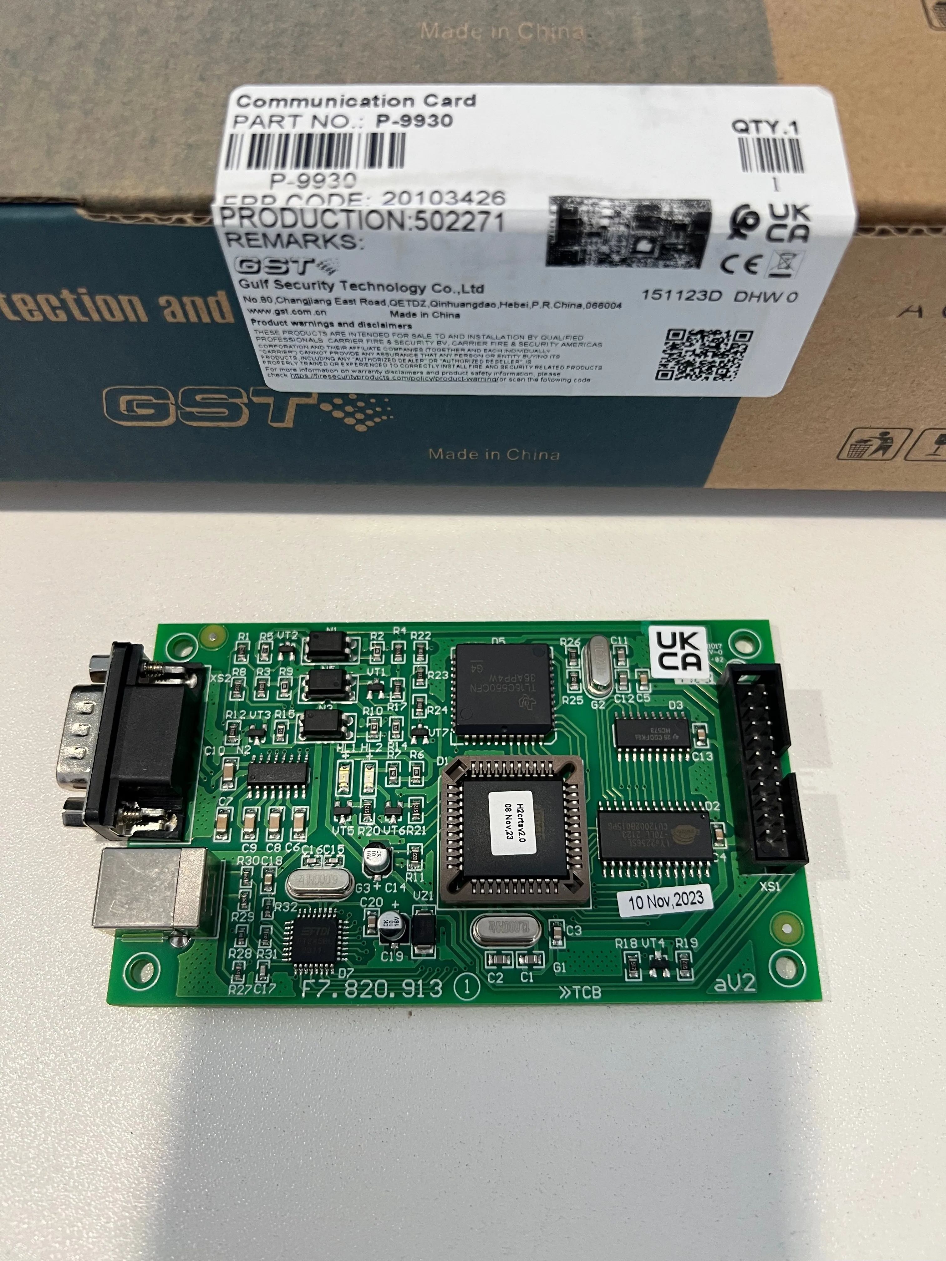 出力の通信カード200n、P-9930、rs232、通信ボード