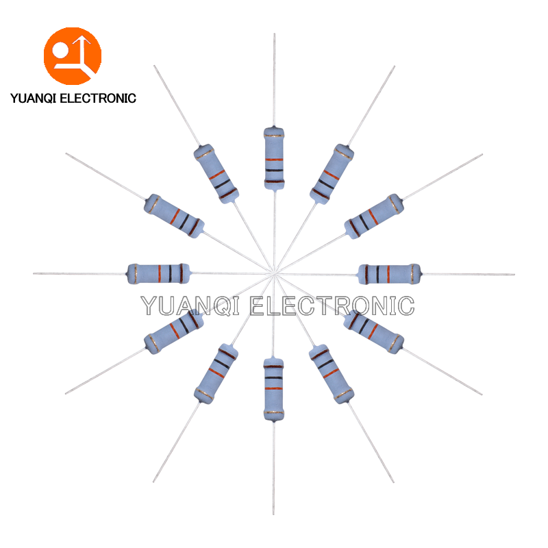 20 pz 2 W resistenza a film di ossido di metallo 5% 1R-10M 10R 100R 240R 470R 1K 2.2K 10K 24K 47K 100K 220K 1M 10 220 470 ohm pellicola di carbonio
