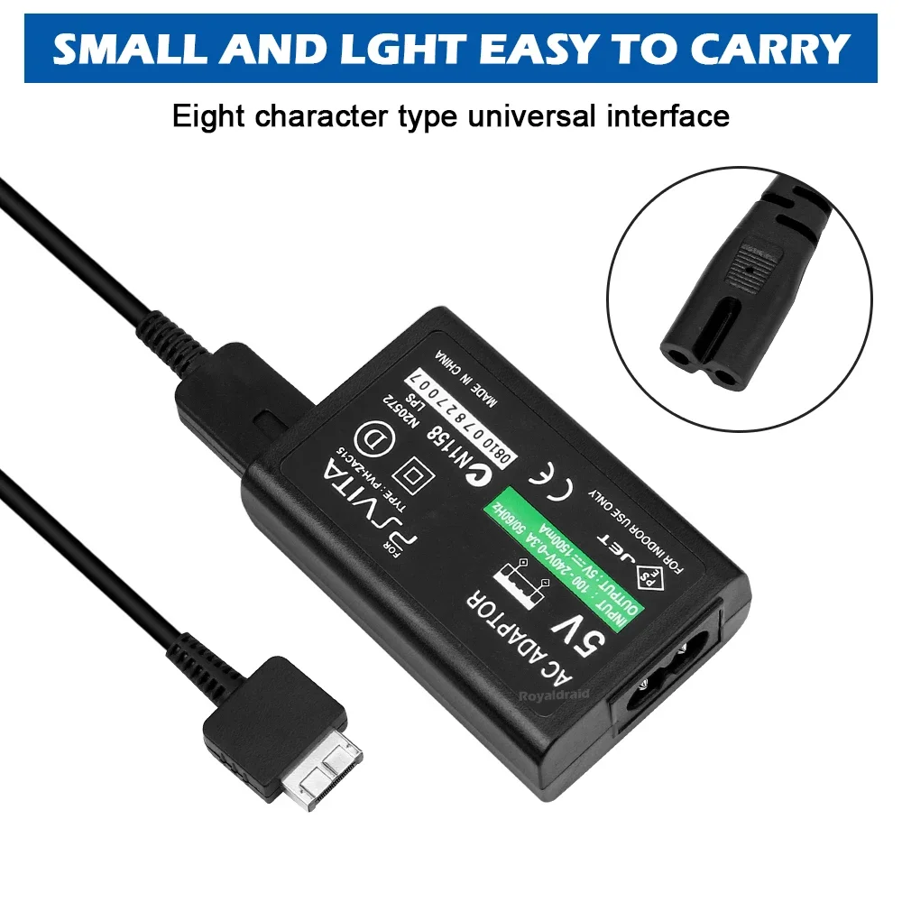 Ładowarka ścienna EU/US Plug Home Zasilacz sieciowy Przewód zasilający do Sony PSP/PSV Host ACCU PSP1000/2000/3000 Źródło zasilania i gra
