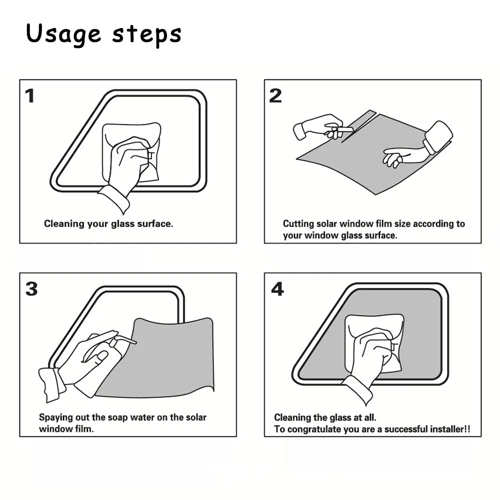 3m x 50cm vlt preto folhas de janela do carro matiz filme casa janela vidro solar protetor uv adesivo filmes pérola algodão vara caixa pac