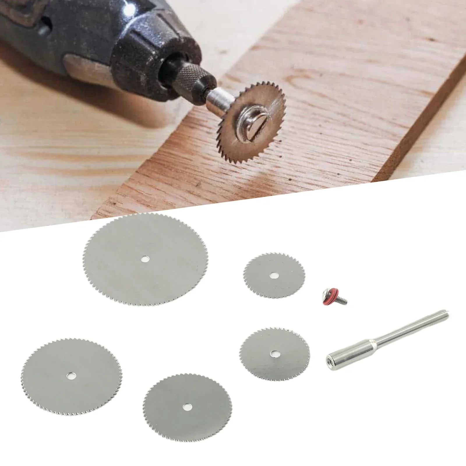 6 個ミニ丸鋸刃電気研削カッティングディスク RotaryTool 金属カッター木工ツールアクセサリー