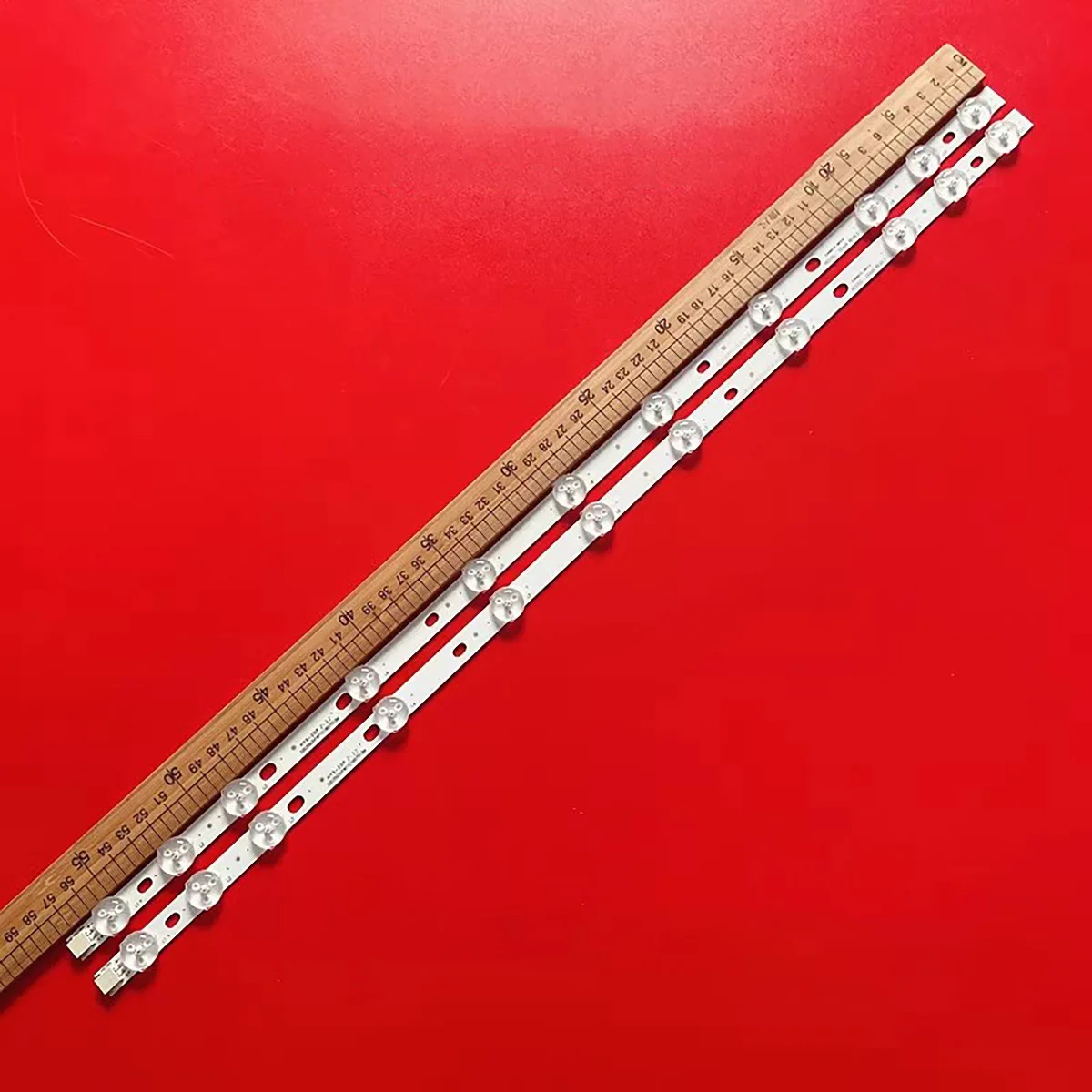 2 uds tira de LED para vestel 32 pulgadas 17DLB32NER1 32L3863DG TX-32E302B LT-32C670 LT-32C666 LT-32C672 LT-32C690 LT-32C896 32HE1000