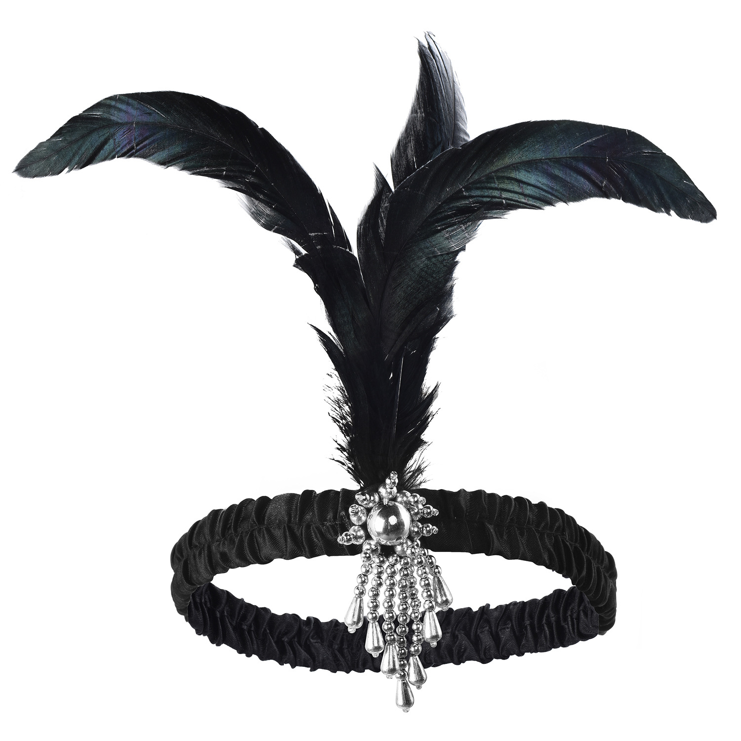 Stirnband 1920s Make-up Ball Dekoration Feder Stirnband Gatsby Single Party Damen Kopf bedeckung verkleiden Feder Stirnband
