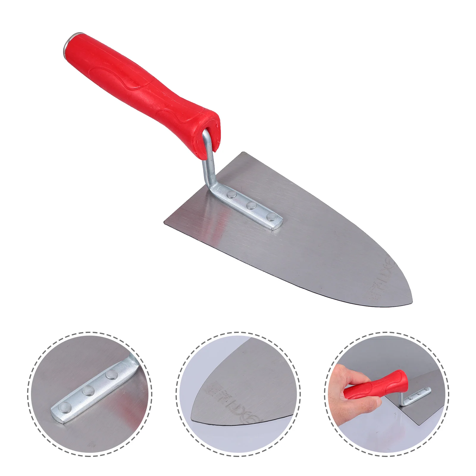 Trowel Small Brick Bricklaying Tools Gauging Construction Spatula Putty Plaster Plastering Knife
