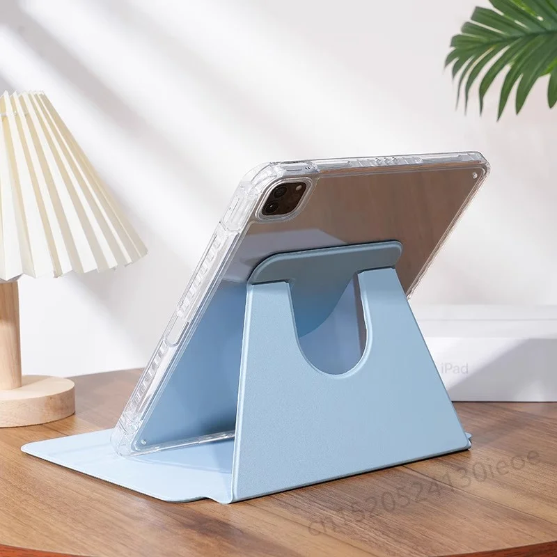 Capa porta-lápis para ipad pro 11 2024 ipad 10th 10.2 7th 8th 9th 9.7 6th 5th geração capa para ipad air 11 "5 4 10.9 funda