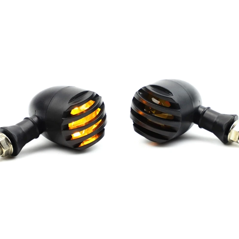 2 Chiếc Xe Máy Biến Chỉ Báo Tín Hiệu Blinker Đèn Vintage Đa Năng Xe Máy 12V LED Tuần Tự Chảy Nhấp Nháy Đèn Mini
