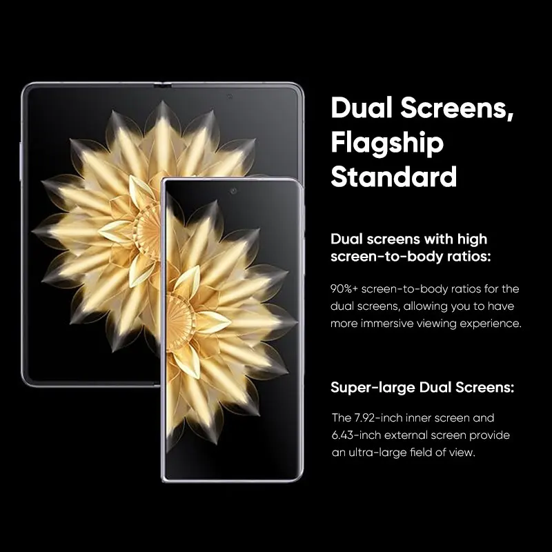 Versión Global Honor Magic V2 5G plegable LTPO OLED 120Hz pantalla 7,92 "50MP cámaras traseras Snapdragon 8 Gen 2 5000mAh 66W NFC