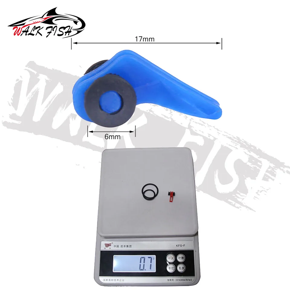WALK FISH 낚싯대용 플라스틱 낚시 후크 키퍼, 낚싯대, 미끼 거치대, 잉어, 쉬운 낚시 태클 후크, 10 개
