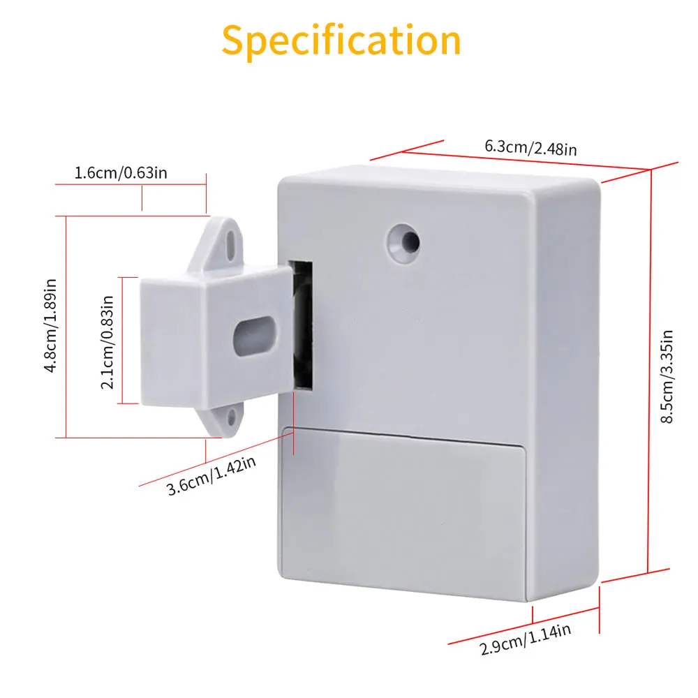 4 ชิ้นสมาร์ทลิ้นชัก Induction ตู้ล็อค RFID สมาร์ทล็อคอิเล็กทรอนิกส์ตู้เสื้อผ้าเฟอร์นิเจอร์ซาวน่าตู้ Locker Lock