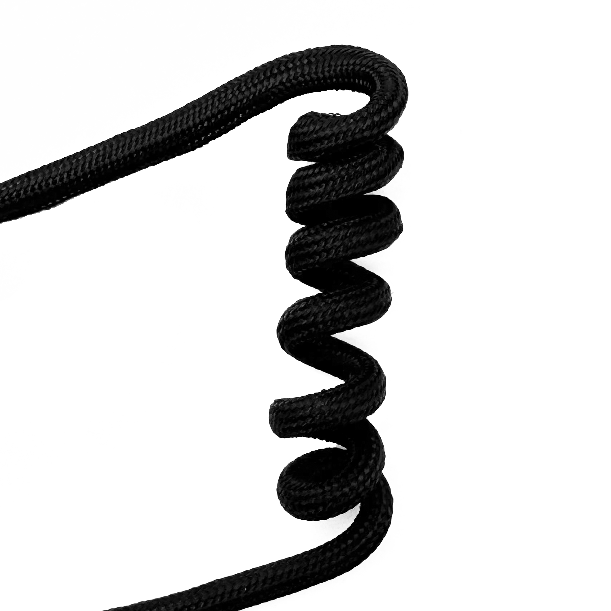 Braided Acoustic Coil Tube Knitted Nylone Moisture Resistant Radio Earpiece Replacement