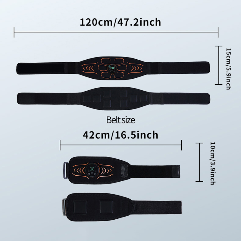 Abdominale Massager Taille Riem Spier Toner Slimme Buikspier Trainer Voor Arm Been Workout Training Fitness Massage Apparatuur