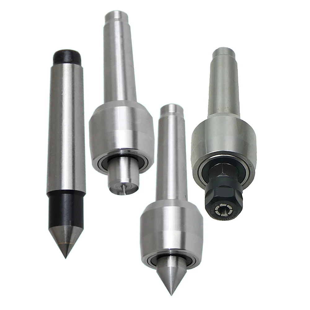 CNC Rotary Axis Tailstock Cutter Lathe Tool Light Duty Live Center MT2 Morse Taper for Metal Wood Lathe Turning Engraver Machine