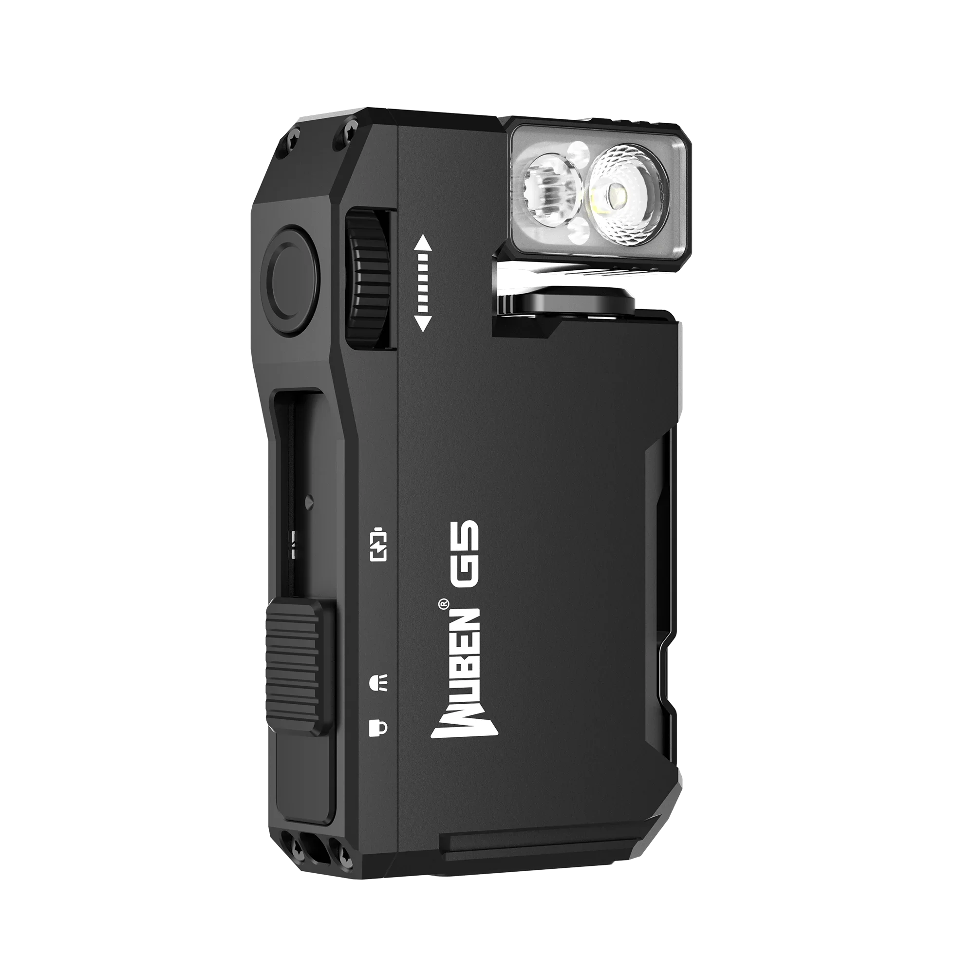 WUBEN G5 400Lumens Mini EDC Light Rechargeable Bulit-in Battery Ultra-lightweight 180° Rotating Head With Magnetic Tail