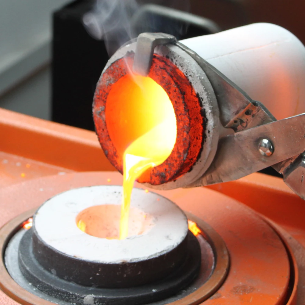 Induction เซรามิคกราไฟท์ละลายเบ้าหลอมสําหรับทองเงินทองแดงโลหะอุณหภูมิสูง Smelting ถ้วยเครื่องประดับหล่อเครื่องมือ