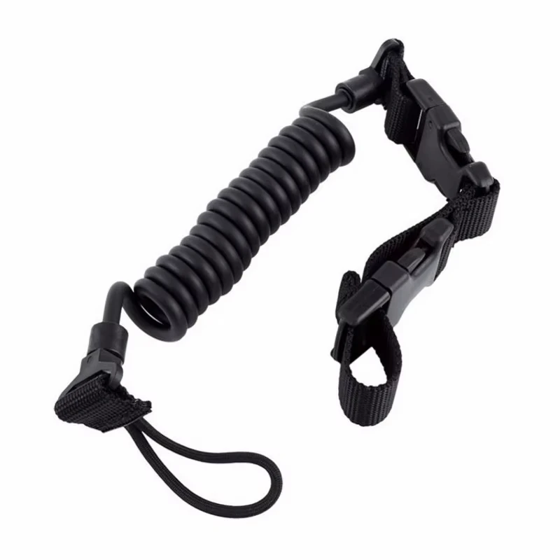 Cordão telescópico para arma, cordão para pistola de mola, cinto para arma, corda, acessórios de caça