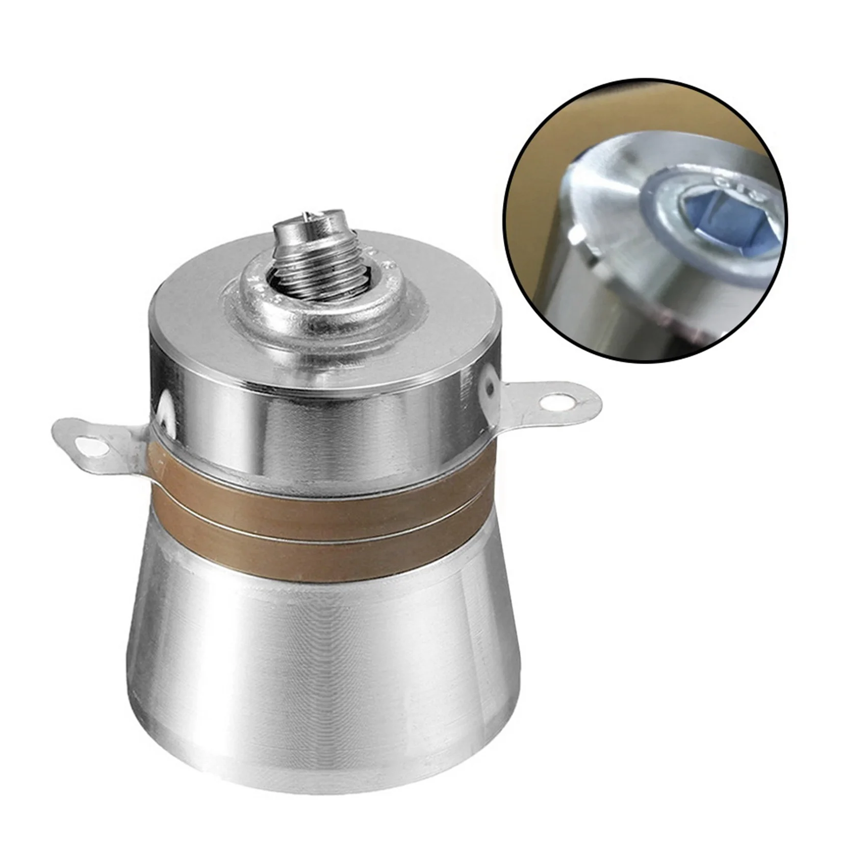 2X 60W 40KHz Hiệu Suất Chuyển Đổi Cao Siêu Âm Áp Điện Đầu Dò Bụi Cao Hiệu Suất Âm Thành Phần