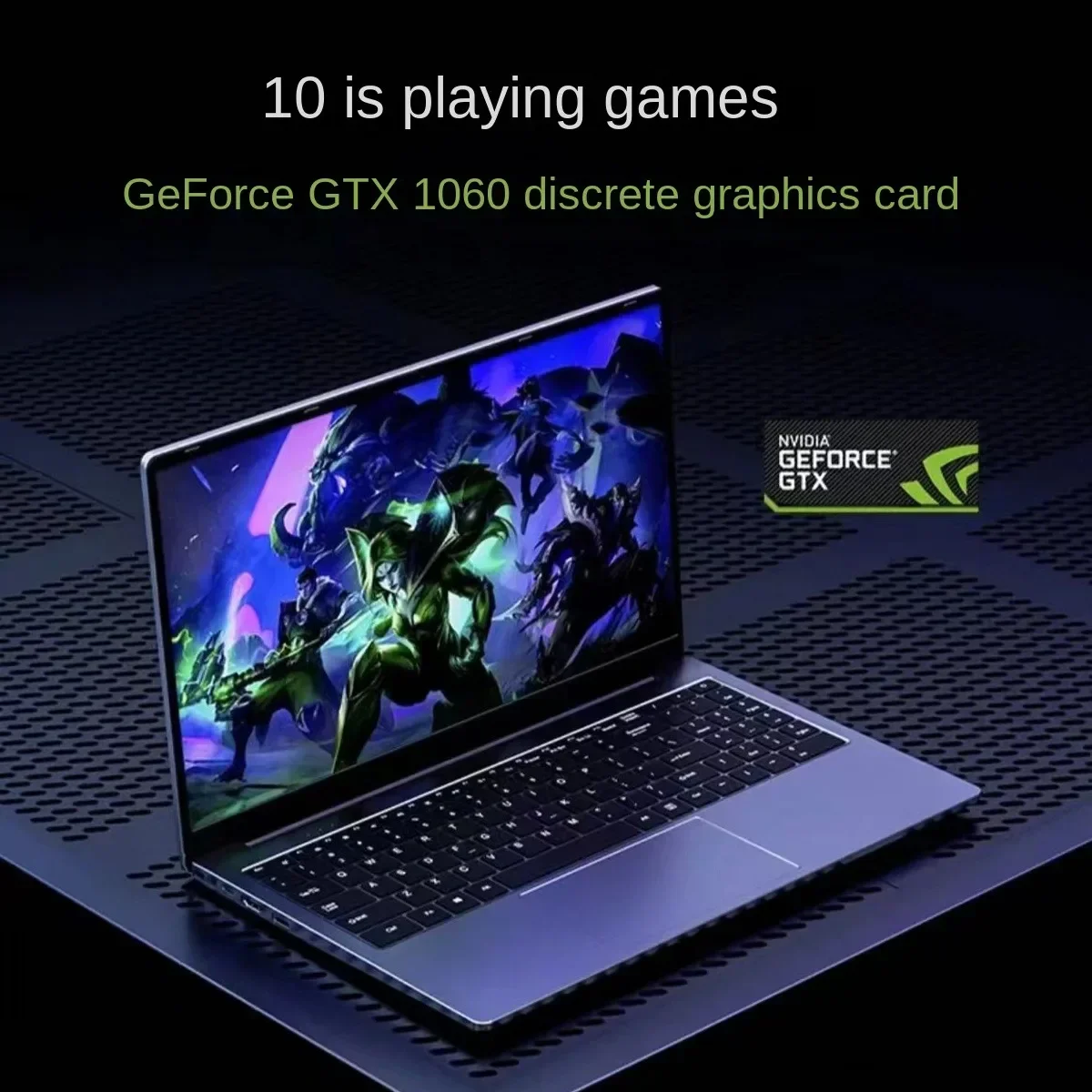 16BK Intel 12th N95 Laptop Tela IPS de 15,6 polegadas 16G 32GB RAM NVIDIA GTX 1060 4G Computador de aprendizagem de escritório Windows 10 11 Pro