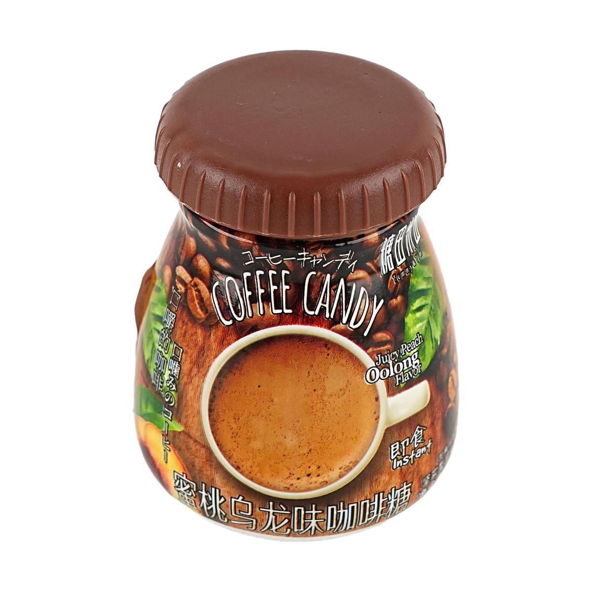 [8Packs] TOMMY & TIM Coffee Candy Peach Oolong Flavor, 1.34 oz*8Packs