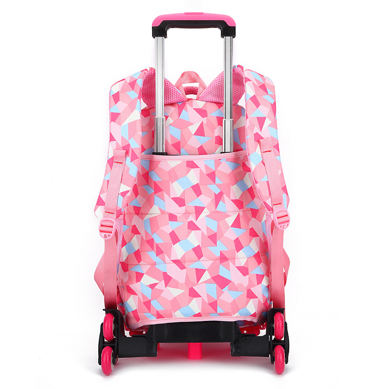 Rolltaschen für Mädchen und Kinder, Reisegepäck, rollende Schultaschen, Trolley-Tasche, Rucksack auf Rollen, Mädchen-Trolley, Schulrucksäcke, Beutel