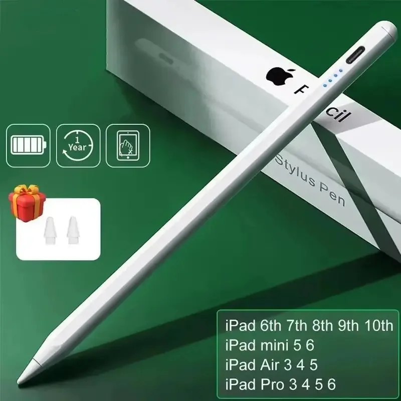 Apple Pencil用パームリジェクション機能付き Apple Pencil 2/1 スタイラスペン iPad 2022/2021/2020/2019 Pro 11/12.9 Air 4/5/7/8/9/10th mini 5/6対応