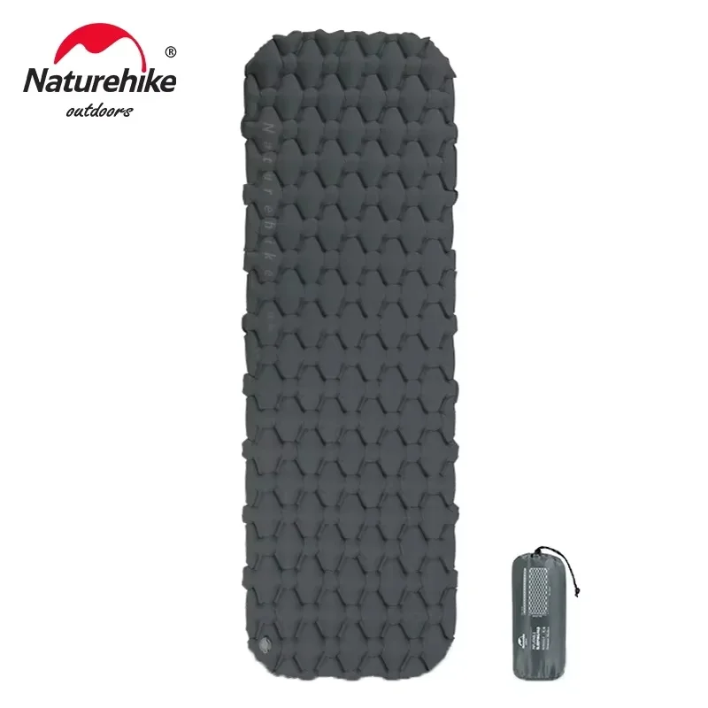 Naturehike FC10 Надувной Матрас Ультралегкий Волна Форма Воздушный Мат Портативный Износостойкий Открытый Кемпинг Походы Спальный Коврик 6,5 см Толщина Водонепроницаемый Складная Кровать