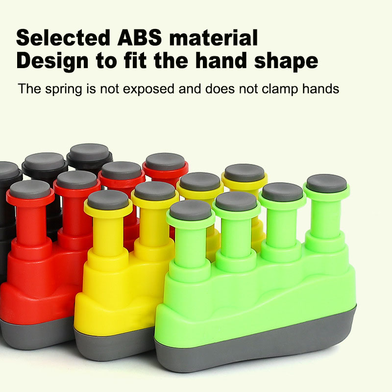 Ejercitador de dedo con agarre de mano para guitarra, fortalecedor, entrenadores de potencia, tensión media, equipo de Fitness para el hogar, ejercitador de dedo de entrada de Piano