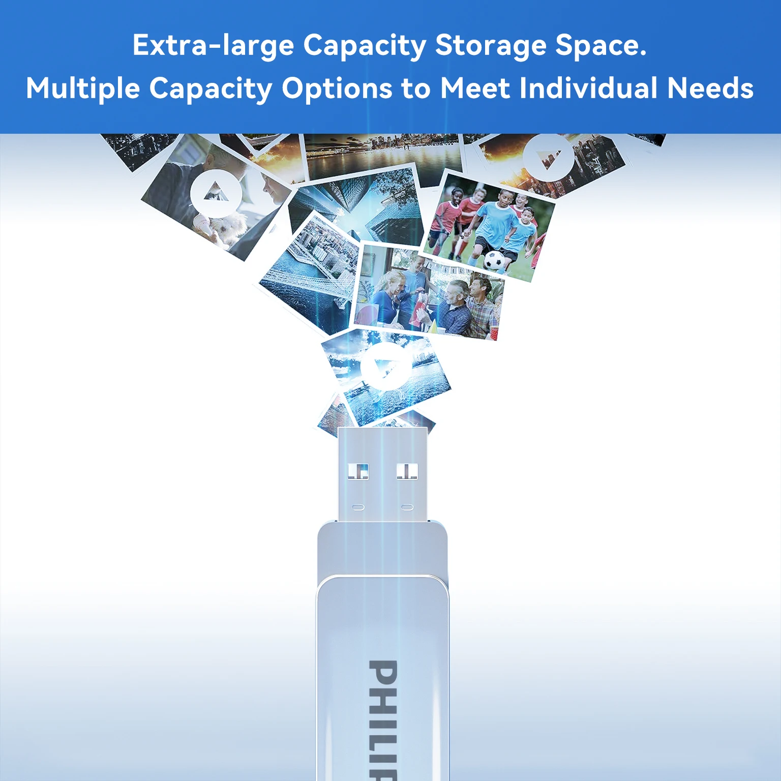 PHILIPS USB3.2 แฟลชไดรฟ์ Type C 256GB 128GB 64GB 32GB Pendrive High-Speed Dual Memory Stick (สําหรับสมาร์ทโฟนแล็ปท็อป)