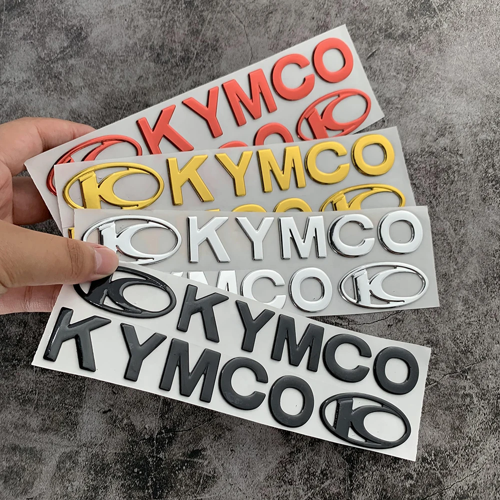 2 Chiếc Xe Máy KYMCO Miếng Dán Epoxy Decal Xe Máy Huy Hiệu Thân Mào Phủ Decal Cho Xe Máy KYMCO AK550 AK 550 Decal Trang Trí Phụ Kiện
